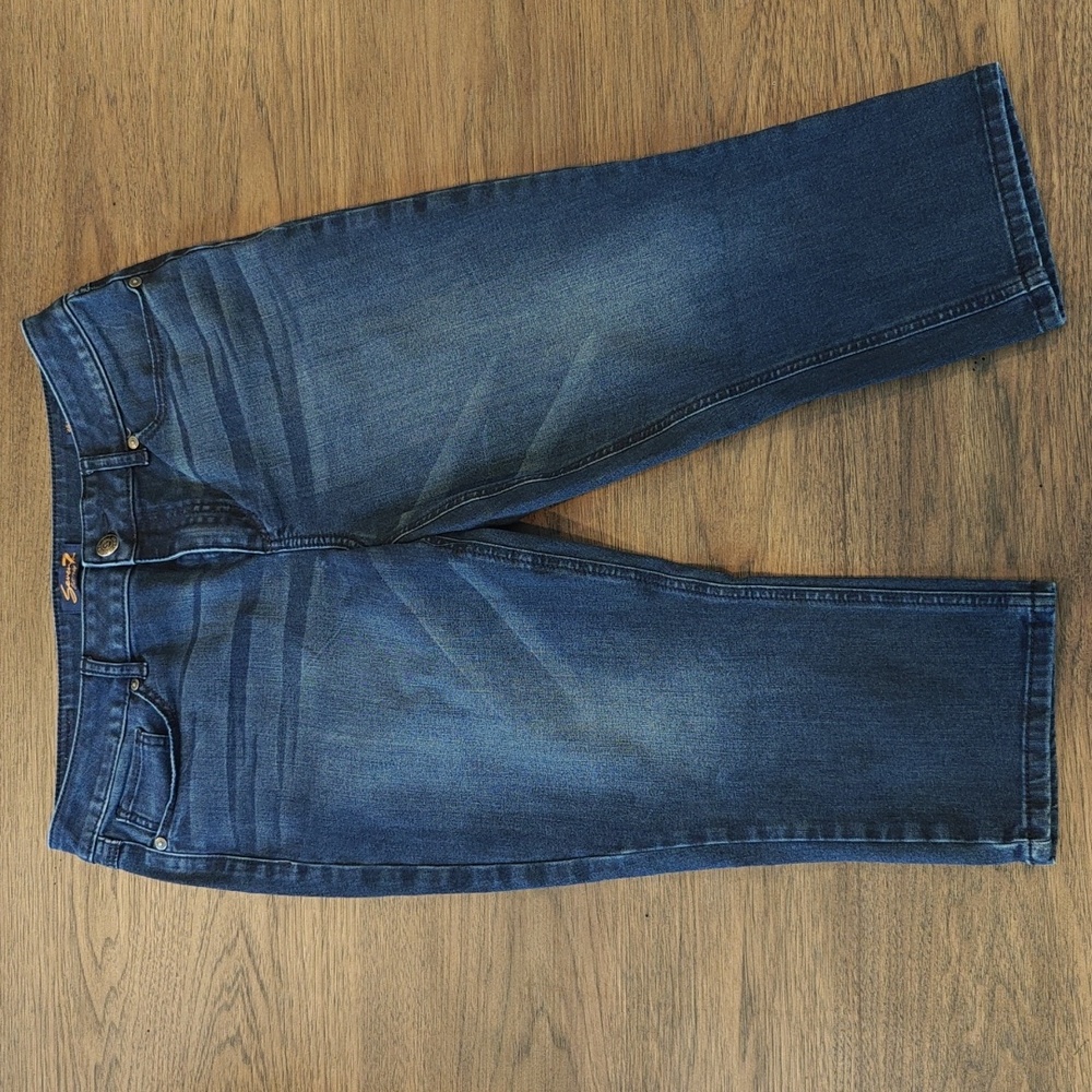 Seven7 Jeans Skinny Capri Size 14